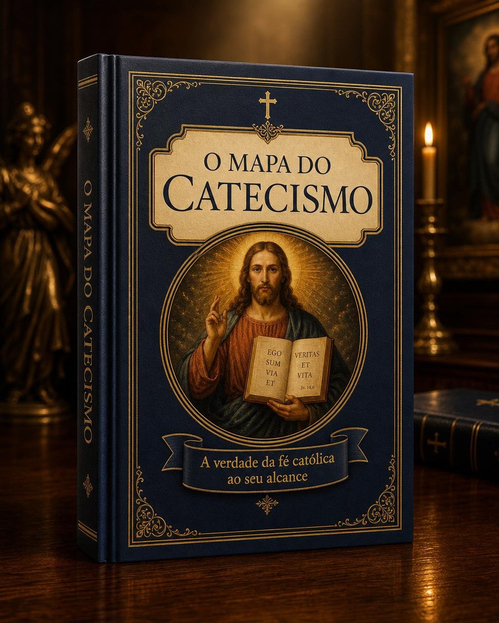 Capa do livro O Mapa do Catecismo